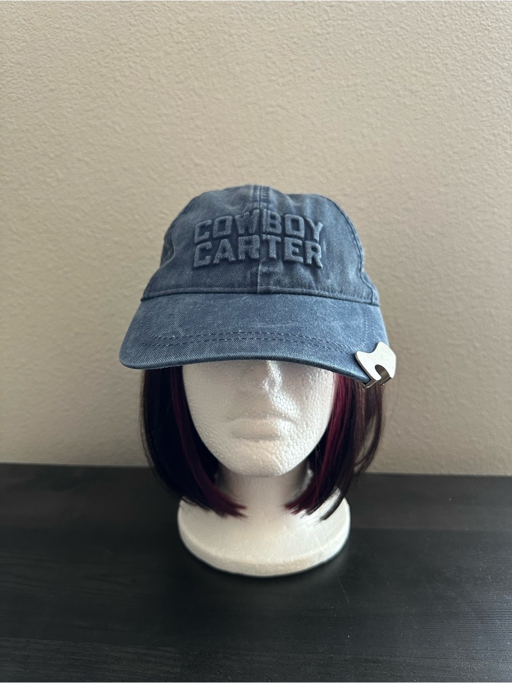 New•Rare Official Cowboy Carter Tour Vintage Rodeo Hat with Bottle Opener. - Picture 3 of 9
